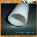 white ptfe plastic tube/pipe